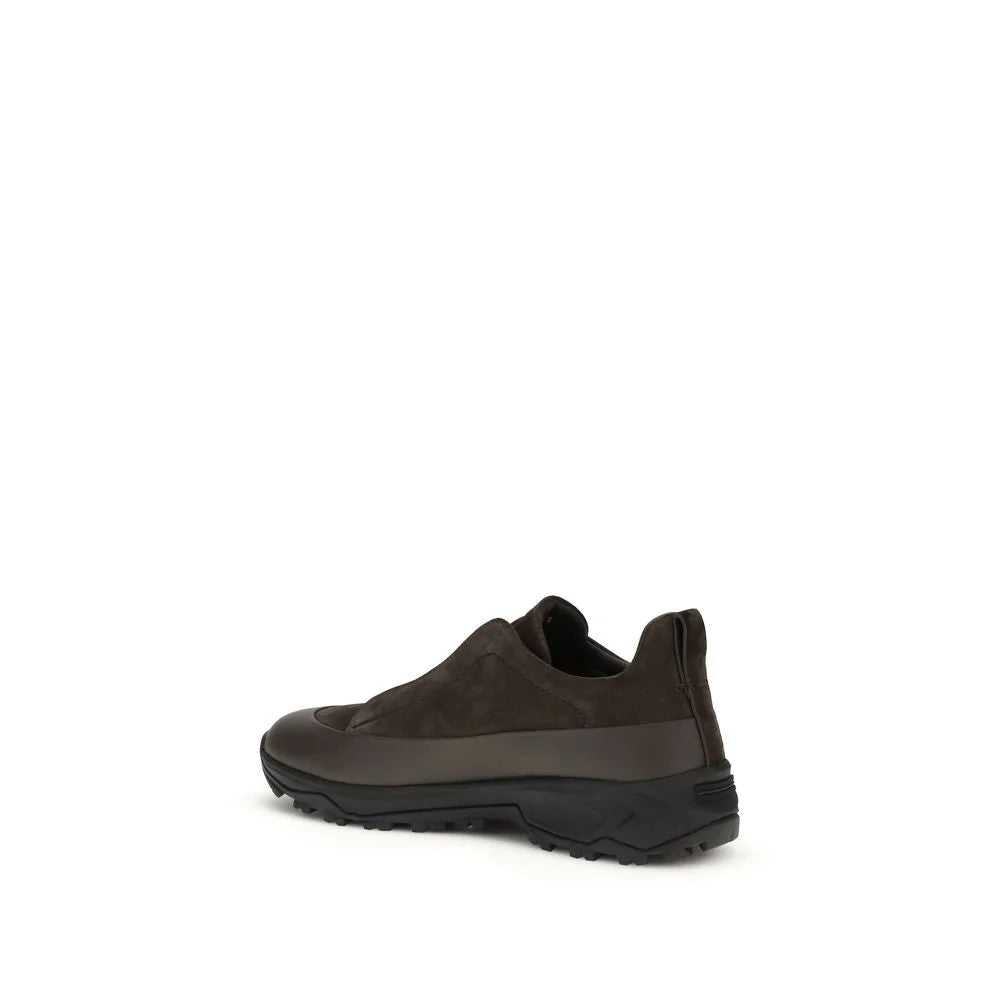 ZEGNA Triple Stitch Monte Sneakers - EU43/US10