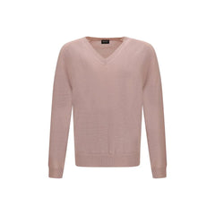 ZEGNA V-neck cashmere sweate - Sweaters