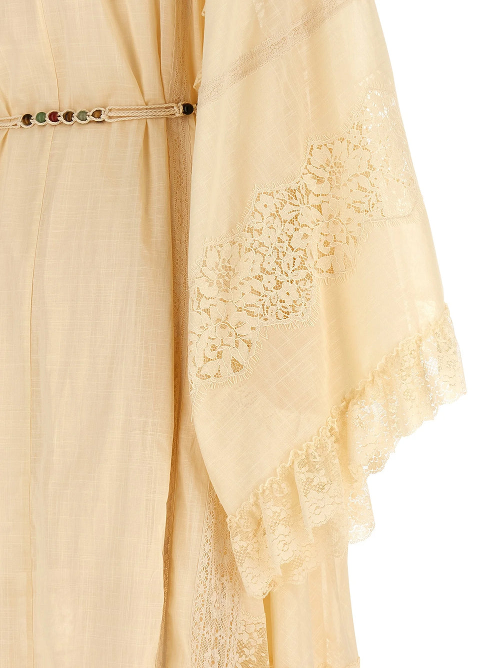 Zimmermann Beige Cotton Midi Dress - 1