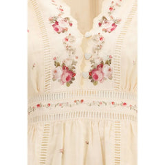 Zimmermann Beige Linen Casual Dress - 3