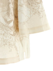 Zimmermann Beige Linen Short Dress - 3