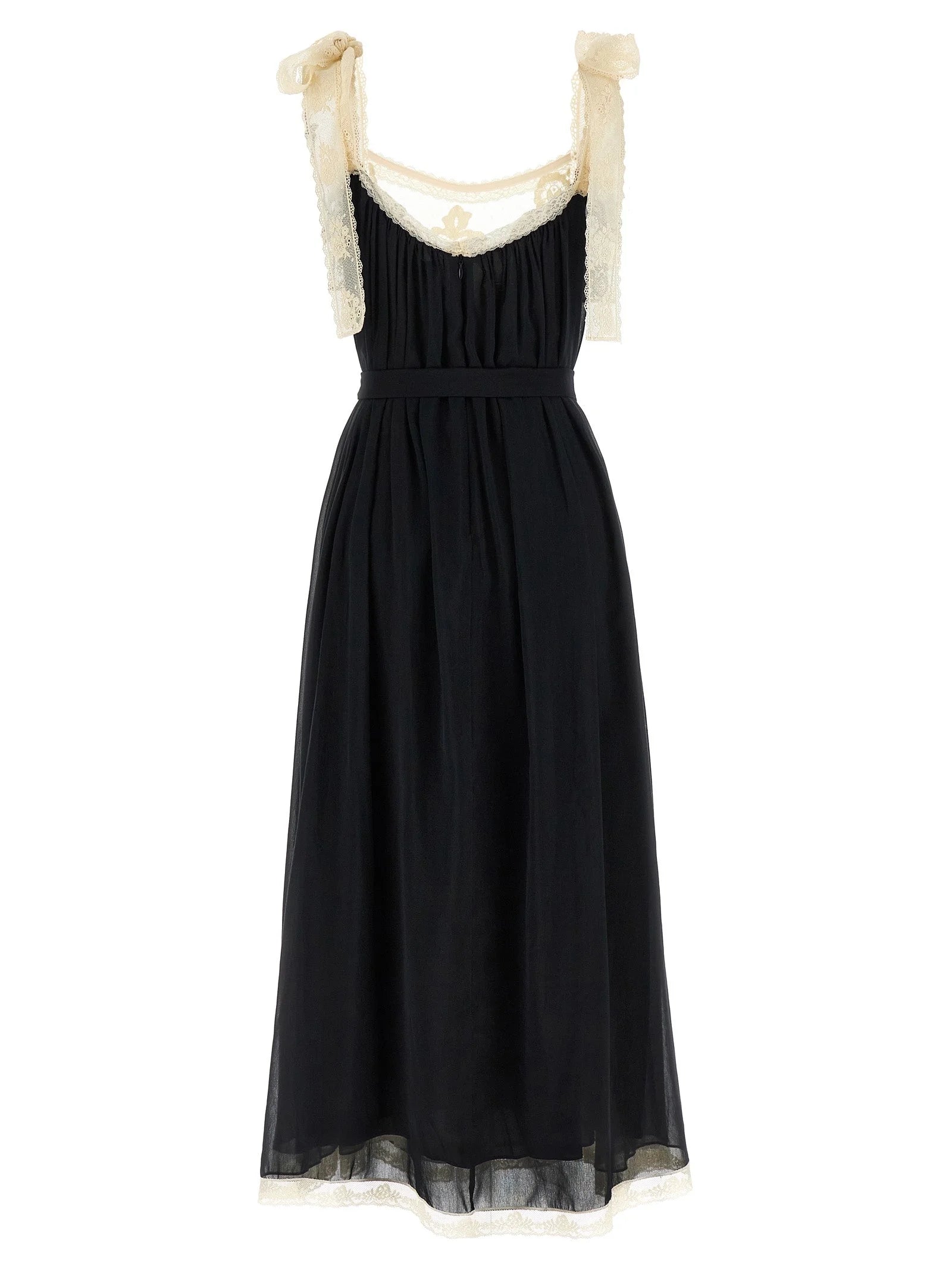 Zimmermann Bicolor Cotton Long Dress - 3