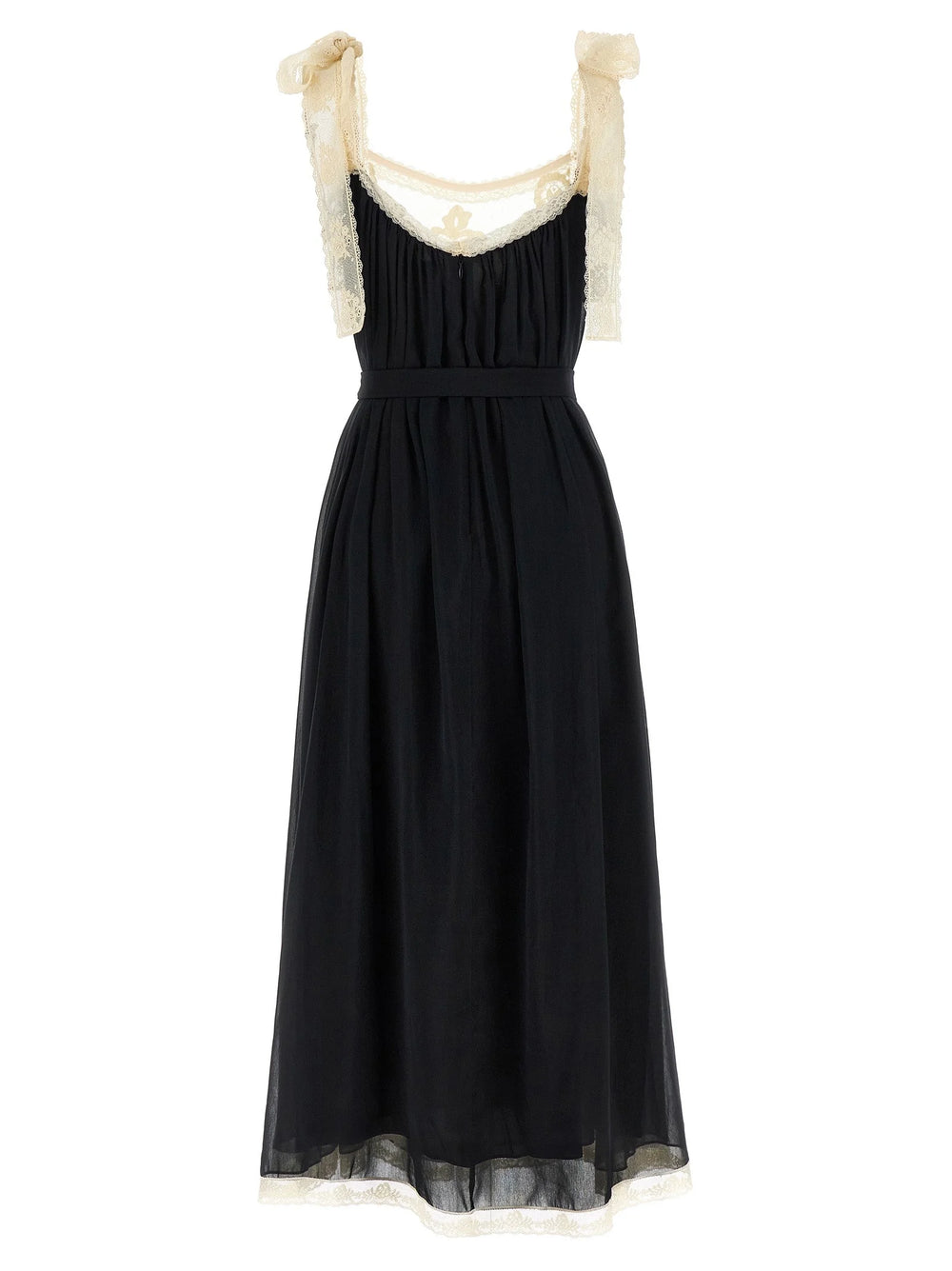 Zimmermann Bicolor Cotton Long Dress - 3