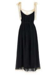 Zimmermann Bicolor Cotton Long Dress - 3