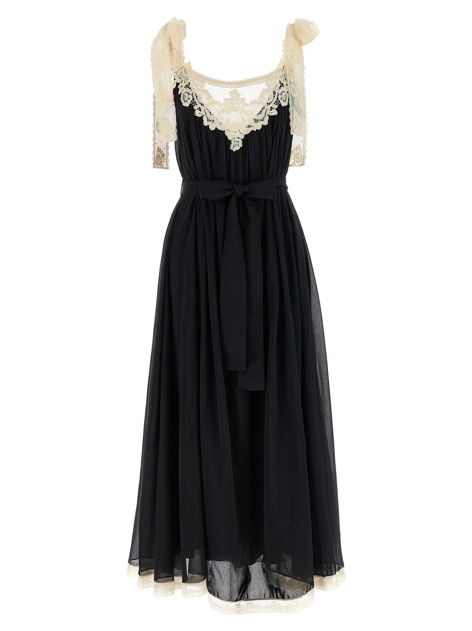Zimmermann Bicolor Cotton Long Dress - 3