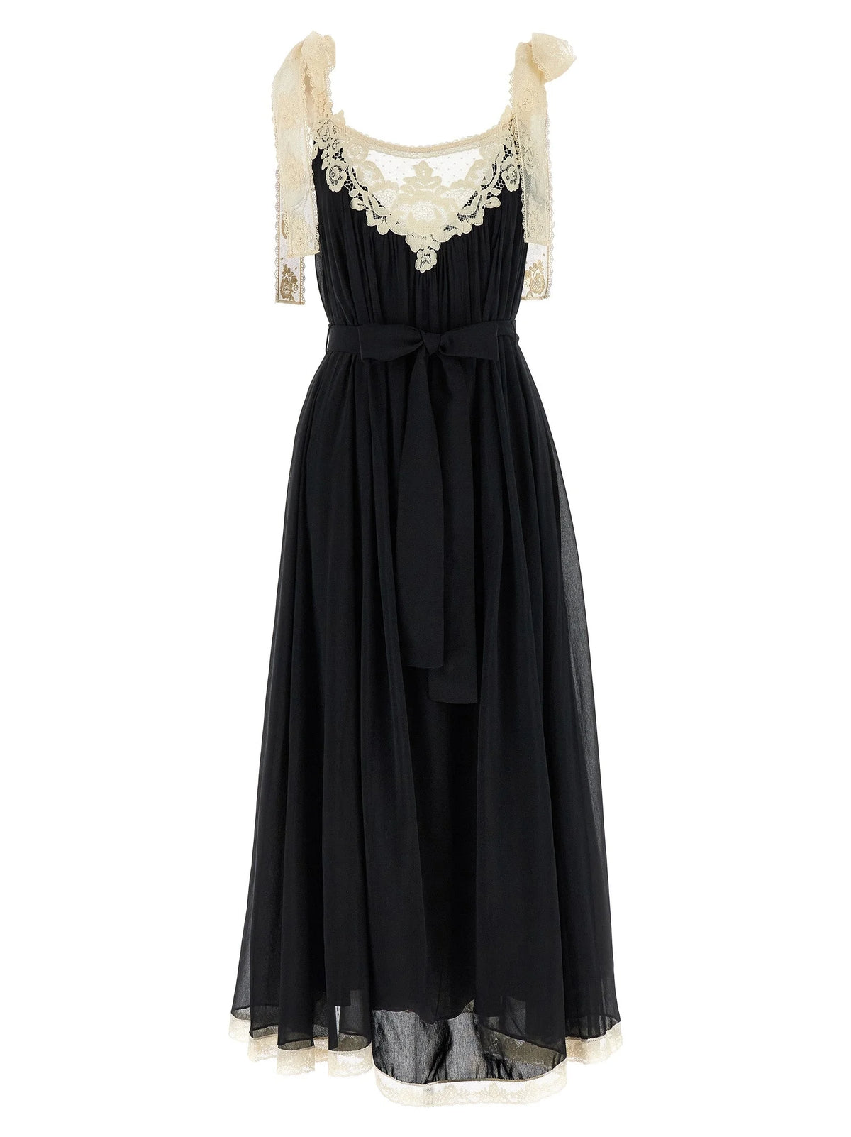 Zimmermann Bicolor Cotton Long Dress - 3