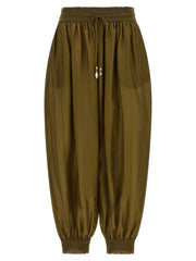 Zimmermann Bicolor Silk Casual Pants