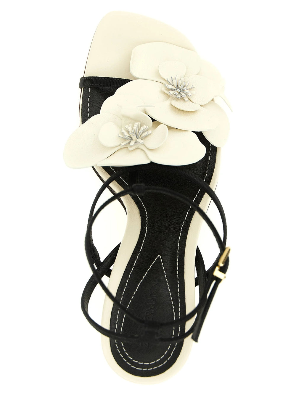 Zimmermann Bicolor Viscose Stiletto Heel Sandals - EU41/US11