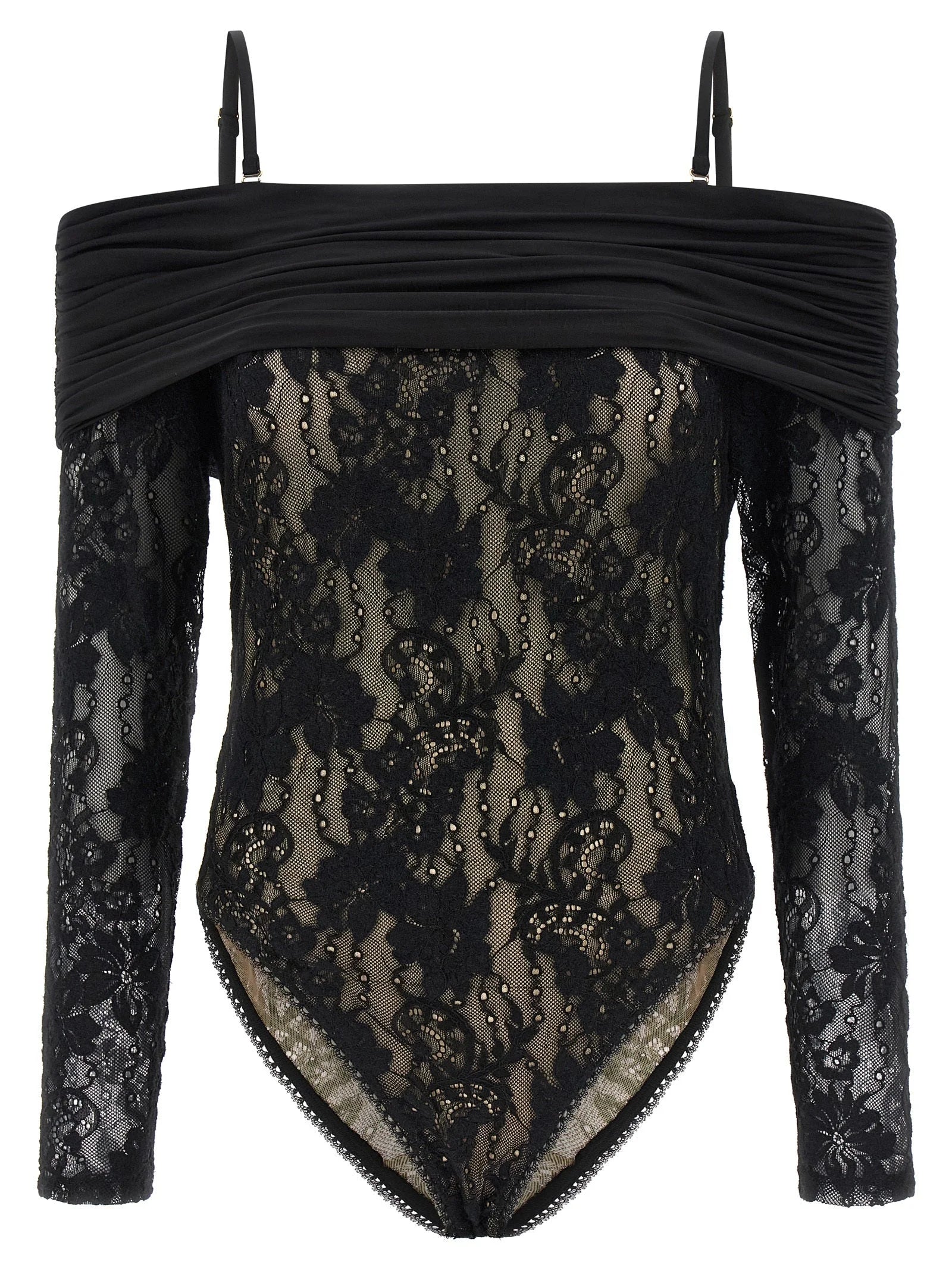 Zimmermann Black Polyamide Bodysuit