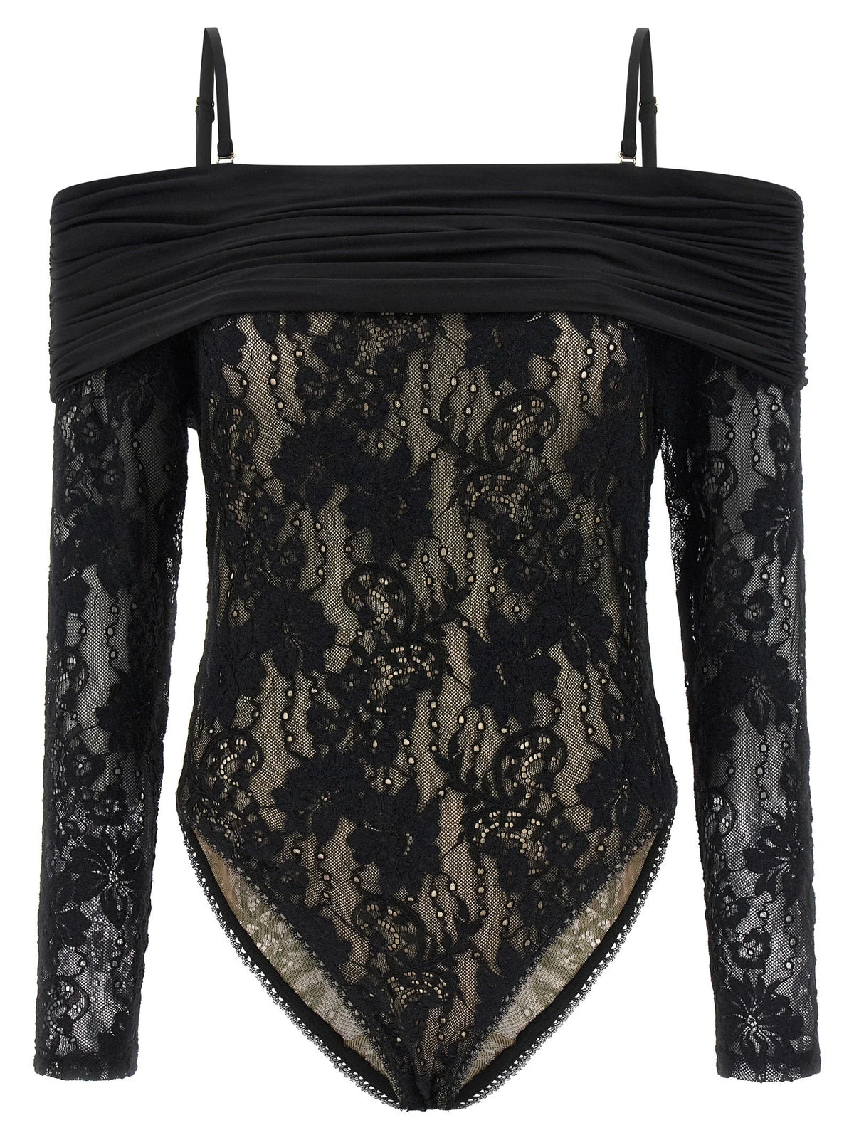 Zimmermann Black Polyamide Bodysuit
