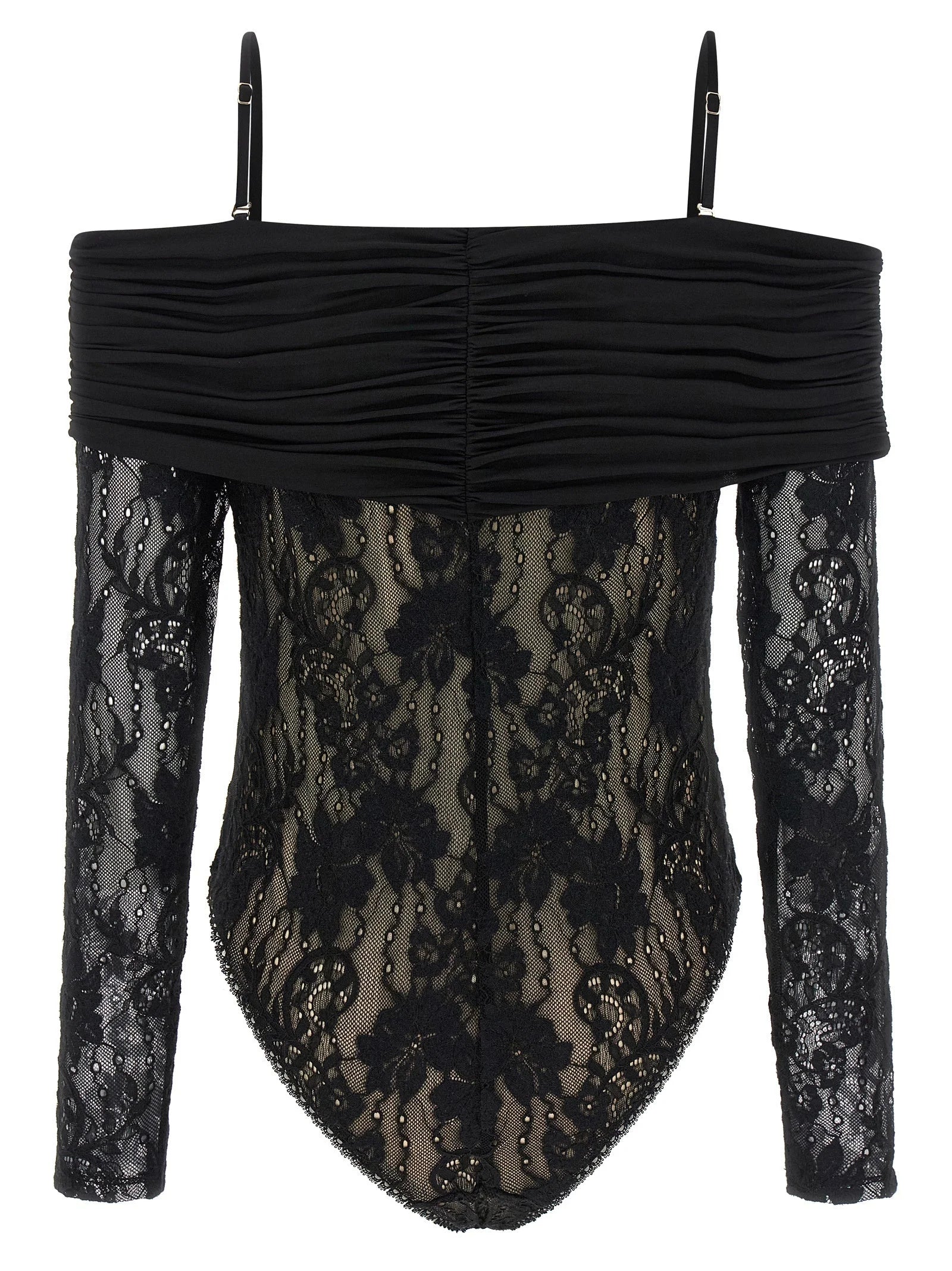 Zimmermann Black Polyamide Bodysuit