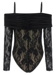 Zimmermann Black Polyamide Bodysuit
