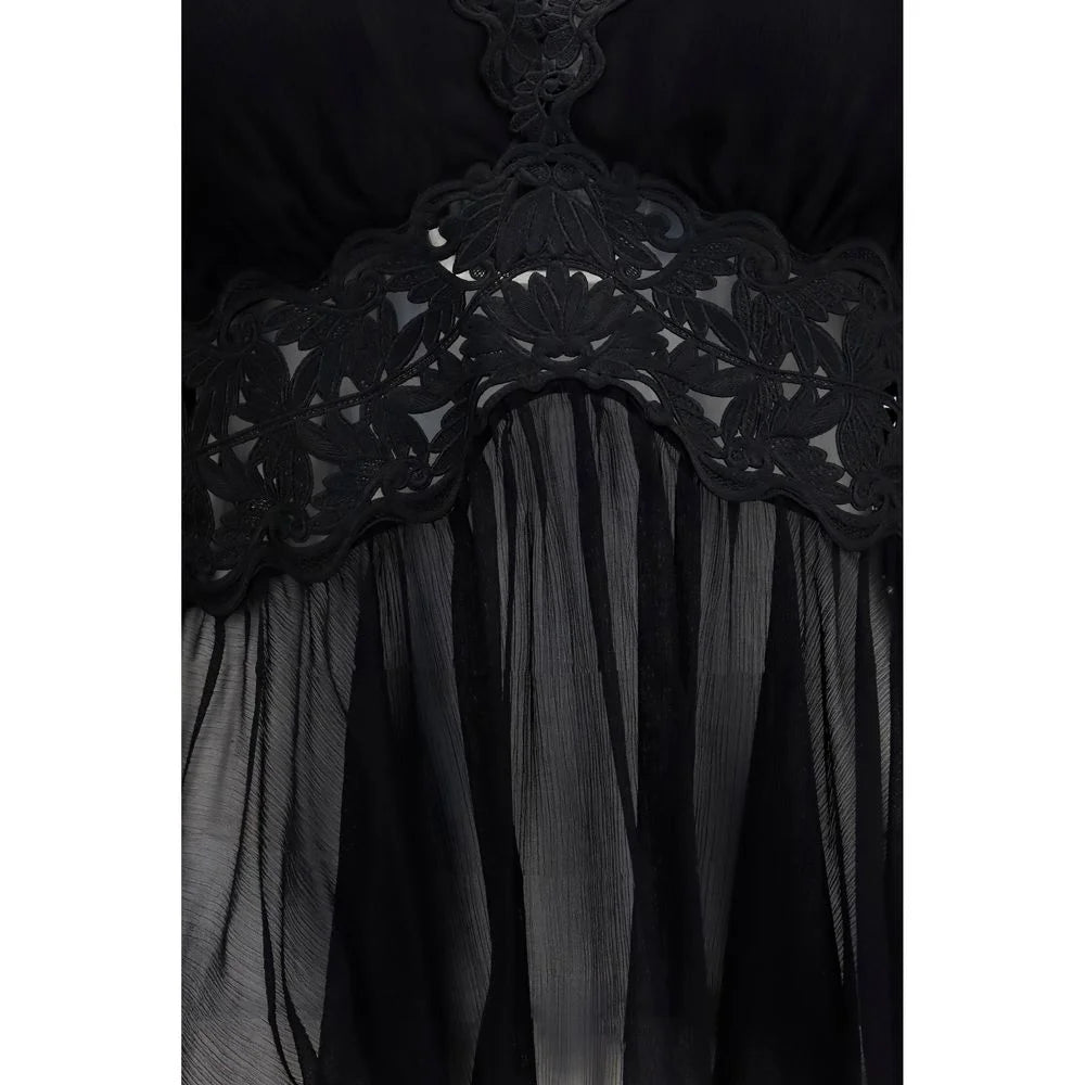Zimmermann Black Viscose Blouse - 4