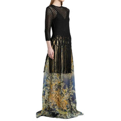 Rochie casual neagră din viscoză, Zimmermann - 44