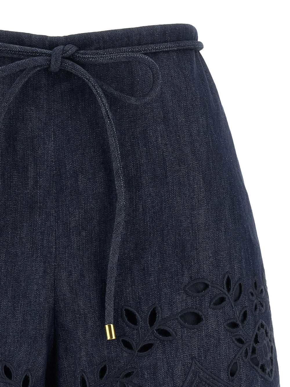 Zimmermann Blue Cotton Bermuda Shorts