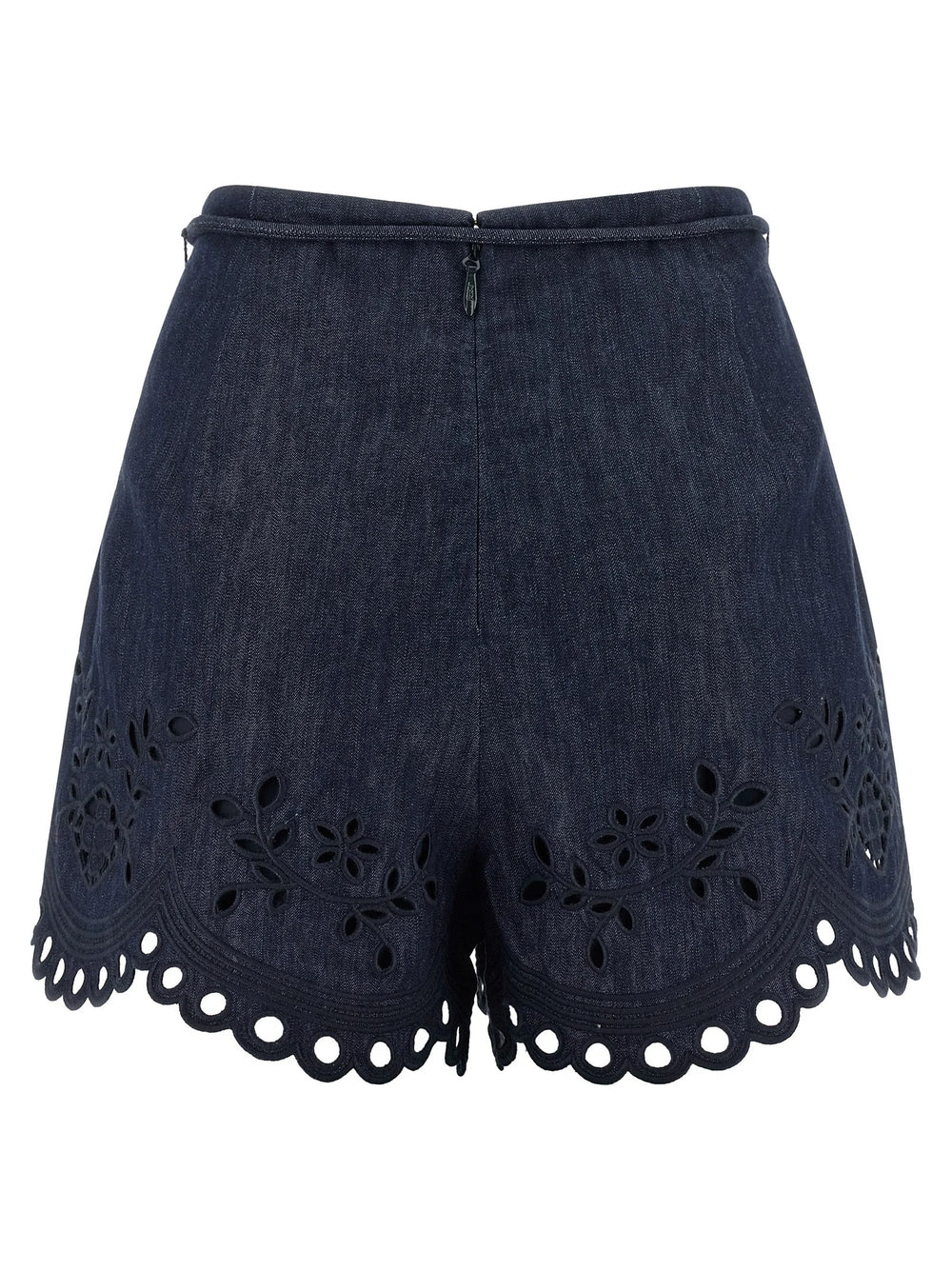 Zimmermann Blue Cotton Bermuda Shorts