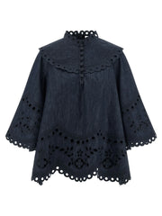 Zimmermann Blue Cotton Blouse - 2