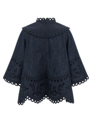 Zimmermann Blue Cotton Blouse - 2