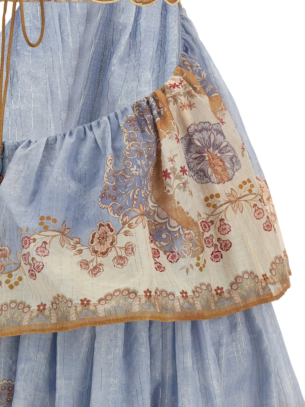 Zimmermann Blue Cotton Long Dress - 2