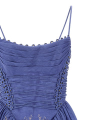 Zimmermann Blue Linen Long Dress - 3