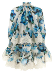 Zimmermann Blue Linen Short Dress - 2