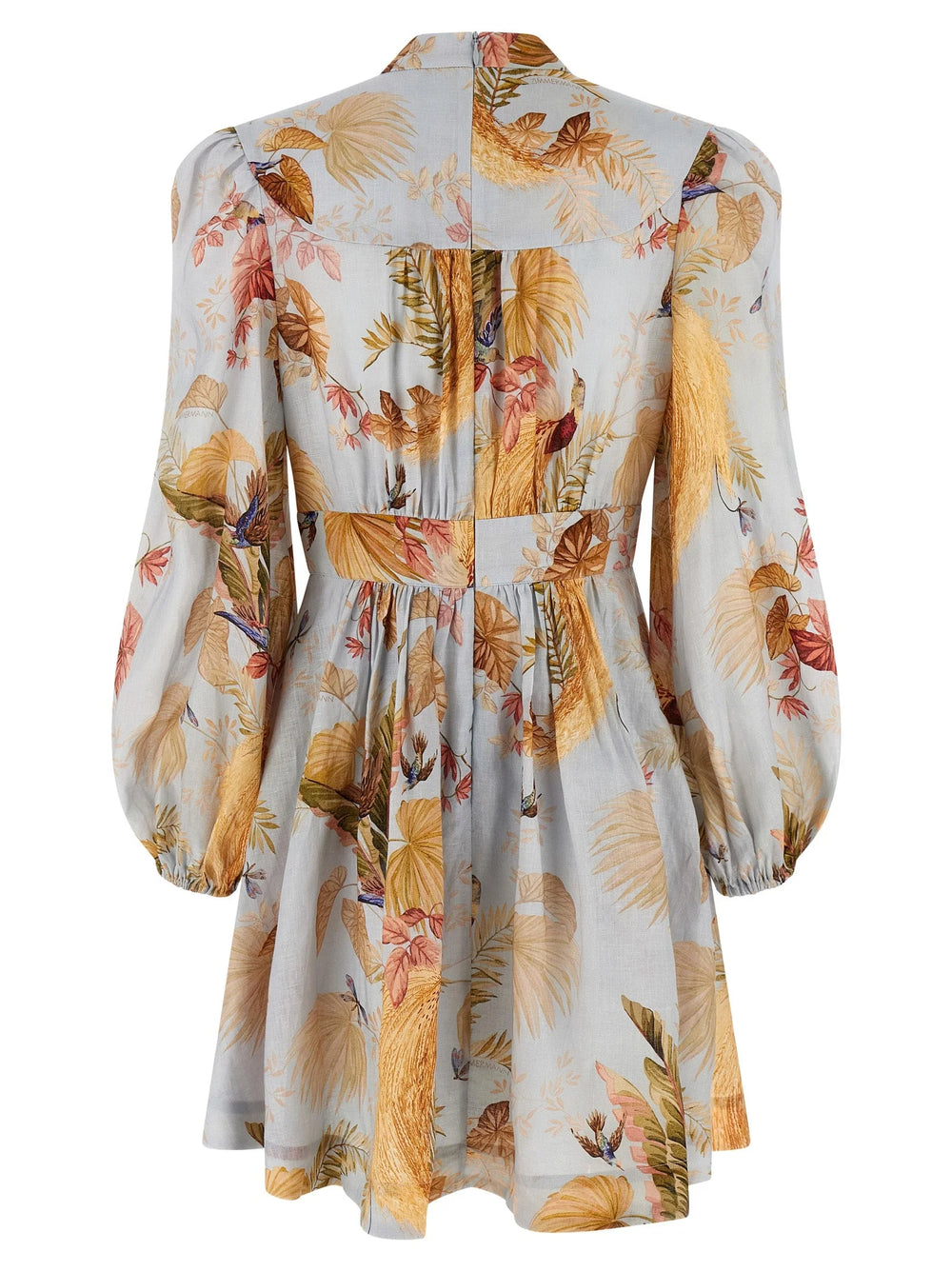 Zimmermann Blue Linen Short Dress - 3