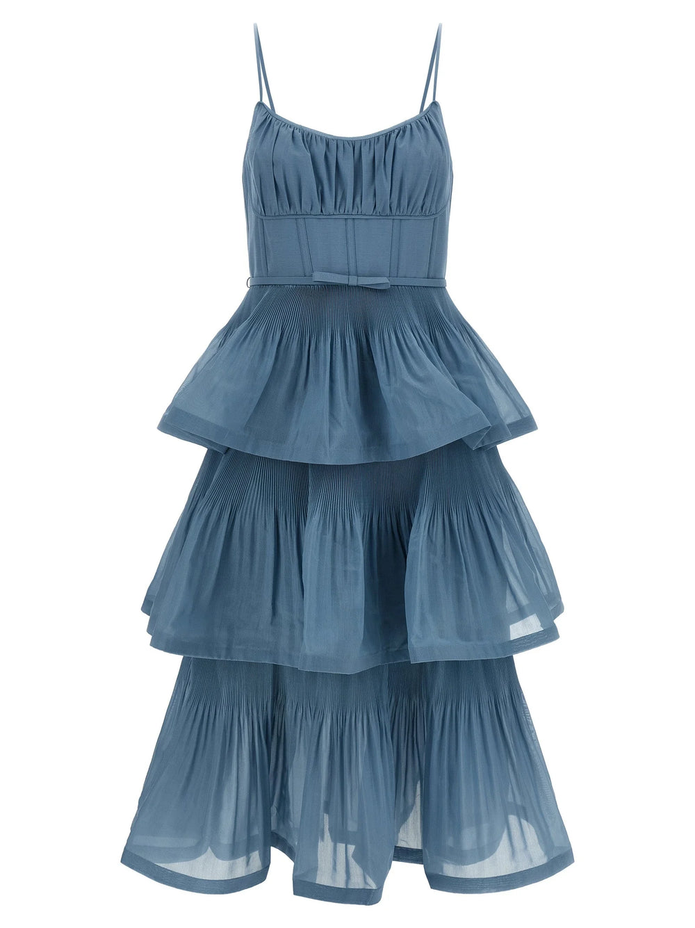 Zimmermann Blue Polyester Midi Dress - 1