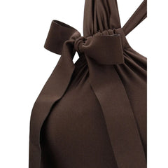 Zimmermann Brown Polyamide One-Piece Swimsuit