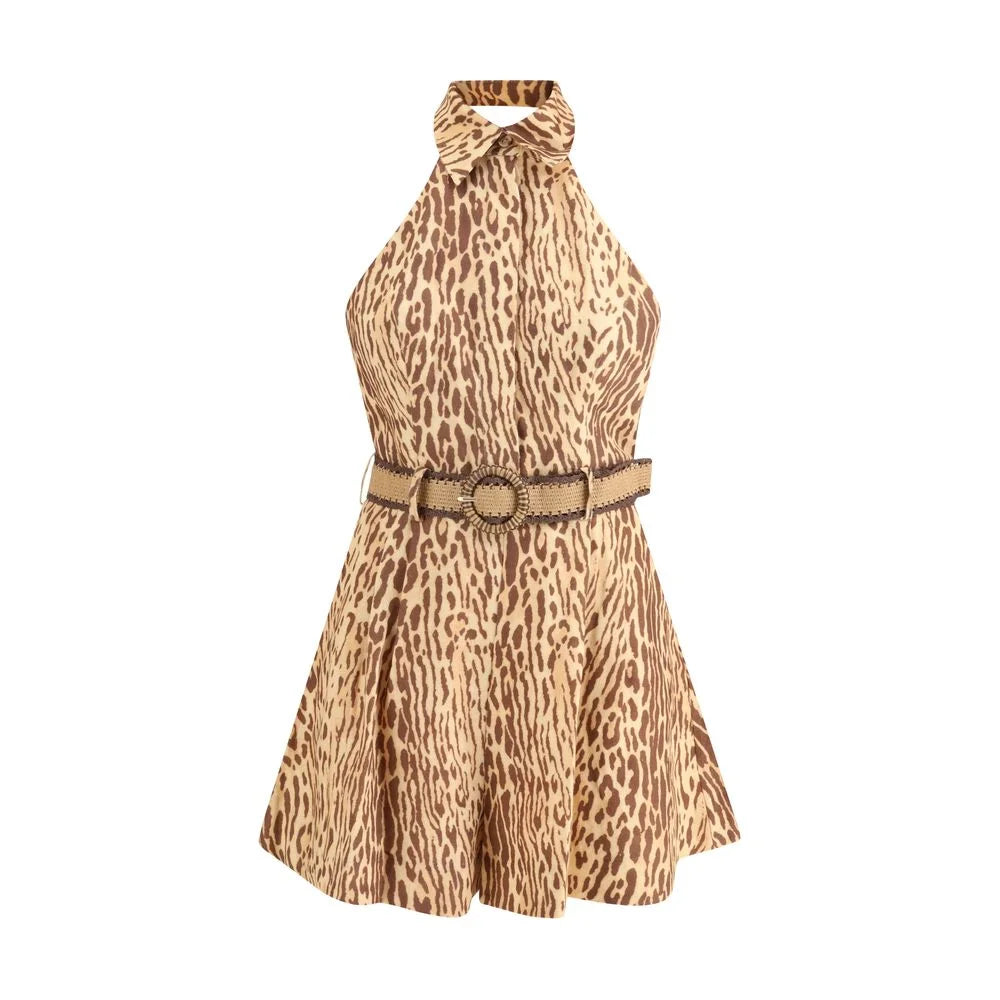 Zimmermann Leopard short Dress - 2 - Dresses