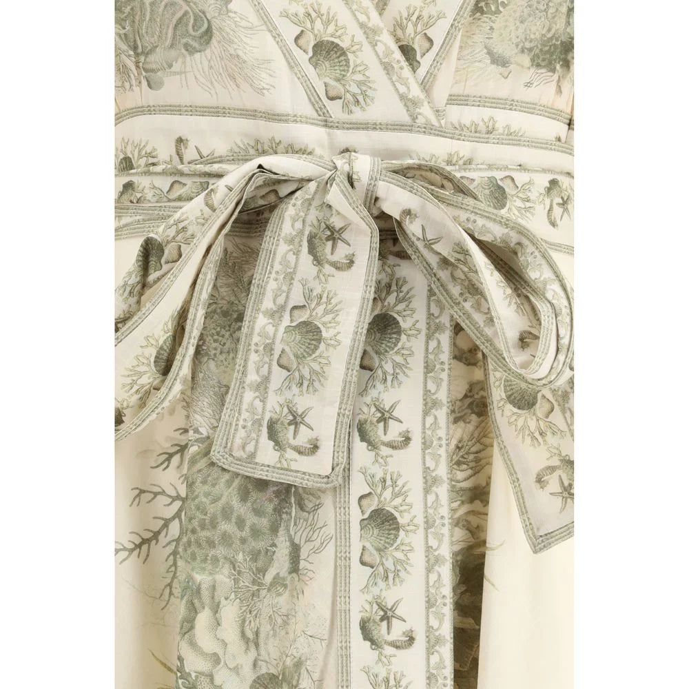 Zimmermann Multicolor Cotton Long Dress