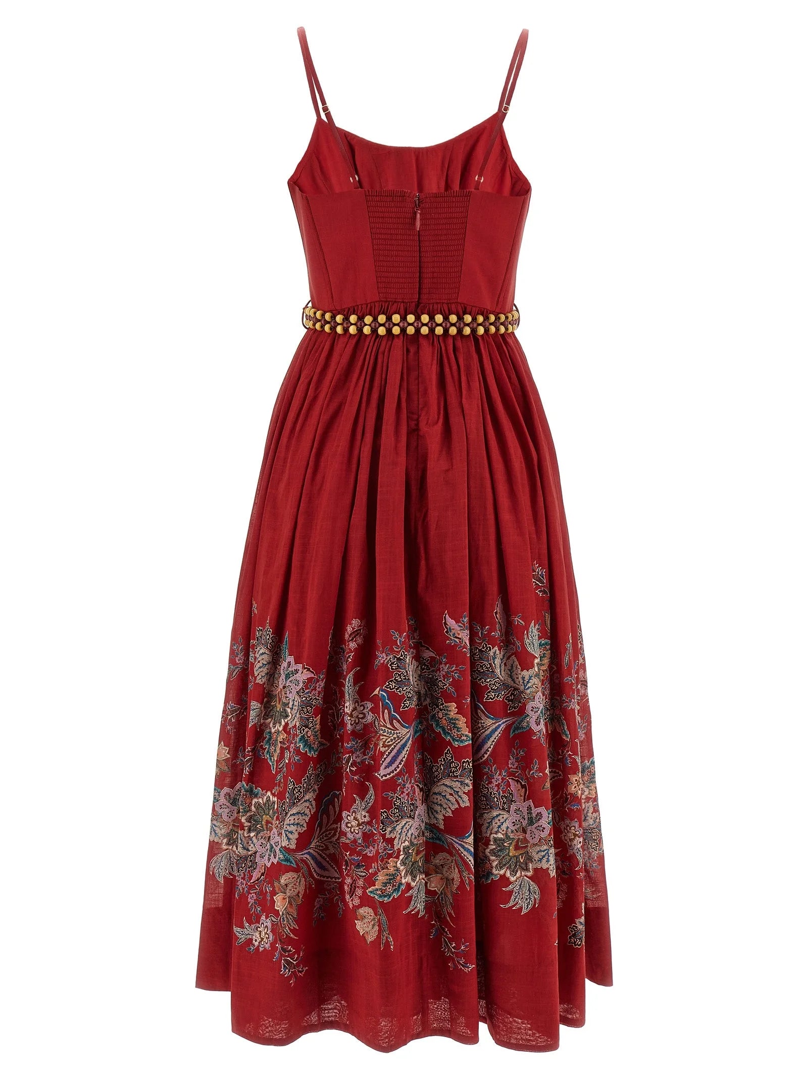 Zimmermann Multicolor Cotton Midi Dress