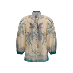 Zimmermann Multicolor Cotton Pattern Shirt