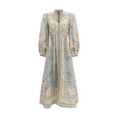 Zimmermann Multicolor Linen Casual Dress - 2