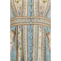 Zimmermann Multicolor Linen Casual Dress - 2