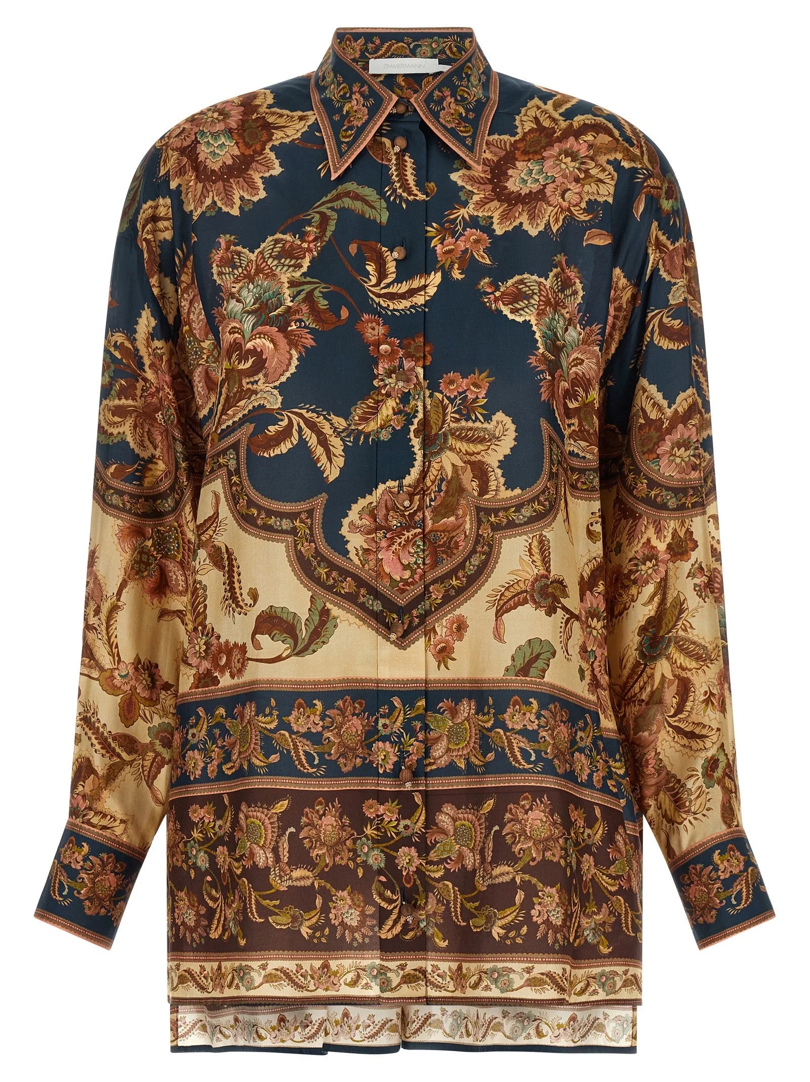 Zimmermann Multicolor Silk Blouse - 1