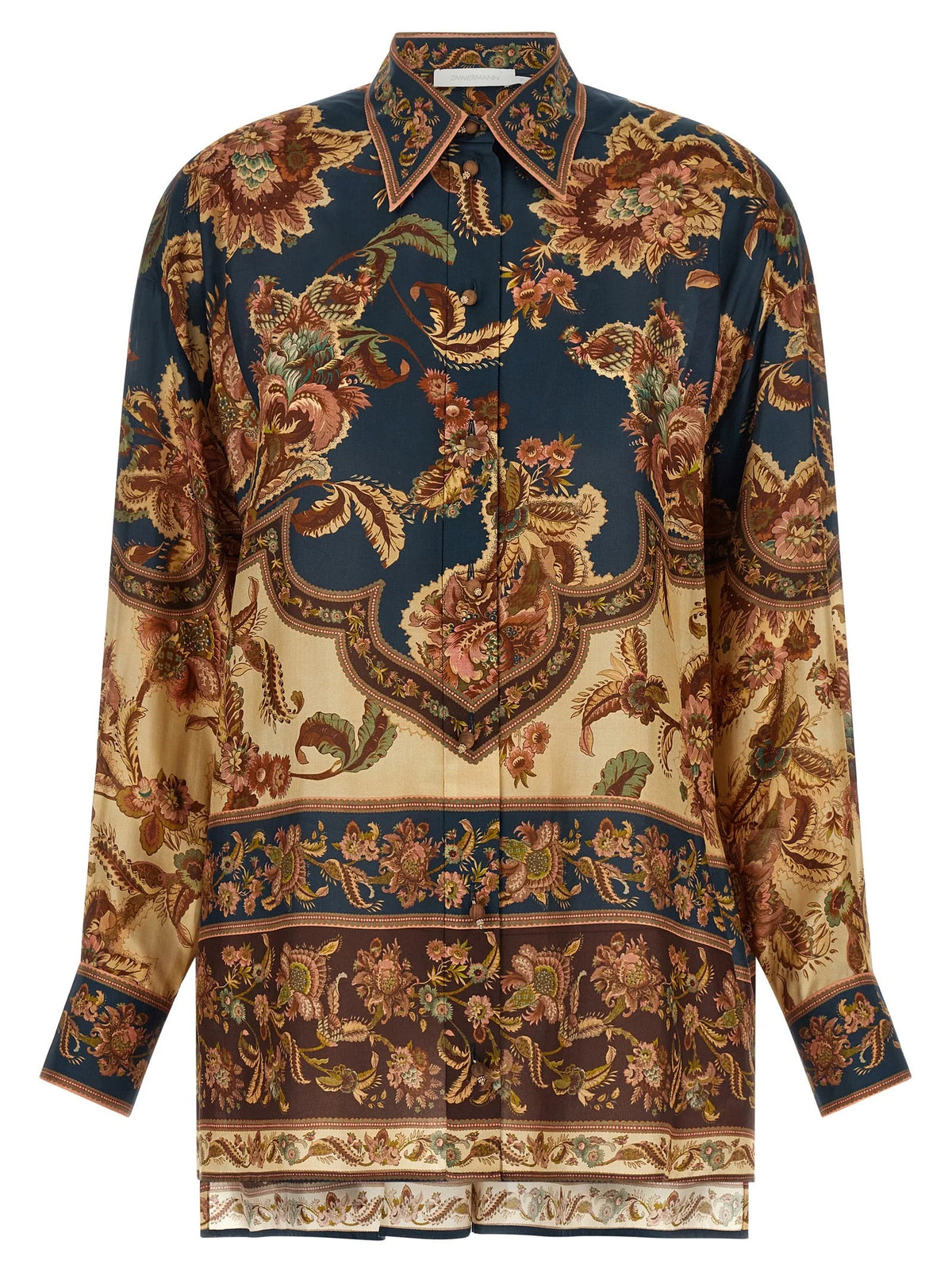 Zimmermann Multicolor Silk Blouse - 1