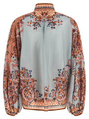 Zimmermann Multicolor Silk Blouse