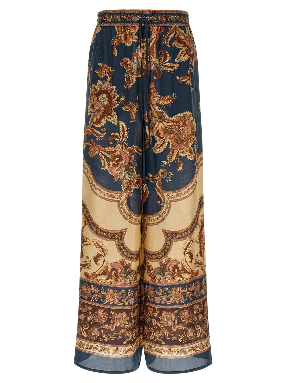 Zimmermann Multicolor Silk Casual Pants