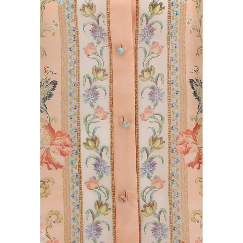 Zimmermann Multicolor Silk Pattern Shirt