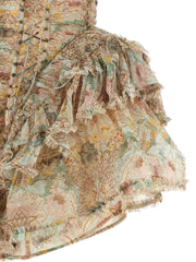 Zimmermann Multicolor Silk Short Dress - 2