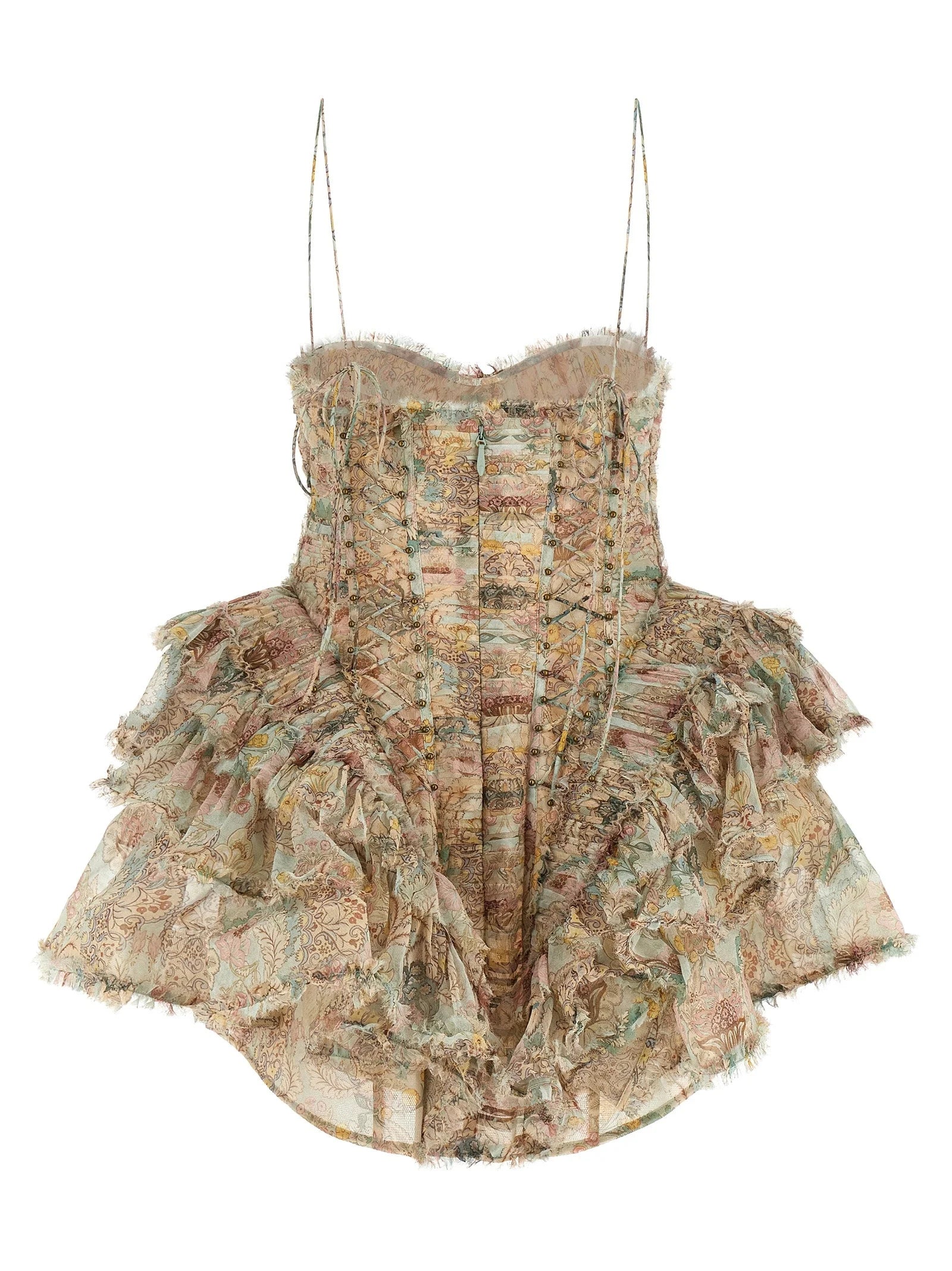 Zimmermann Multicolor Silk Short Dress - 2