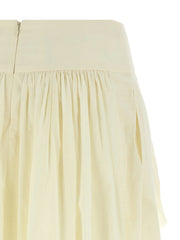 Zimmermann White Cotton Mini Skirt - 1
