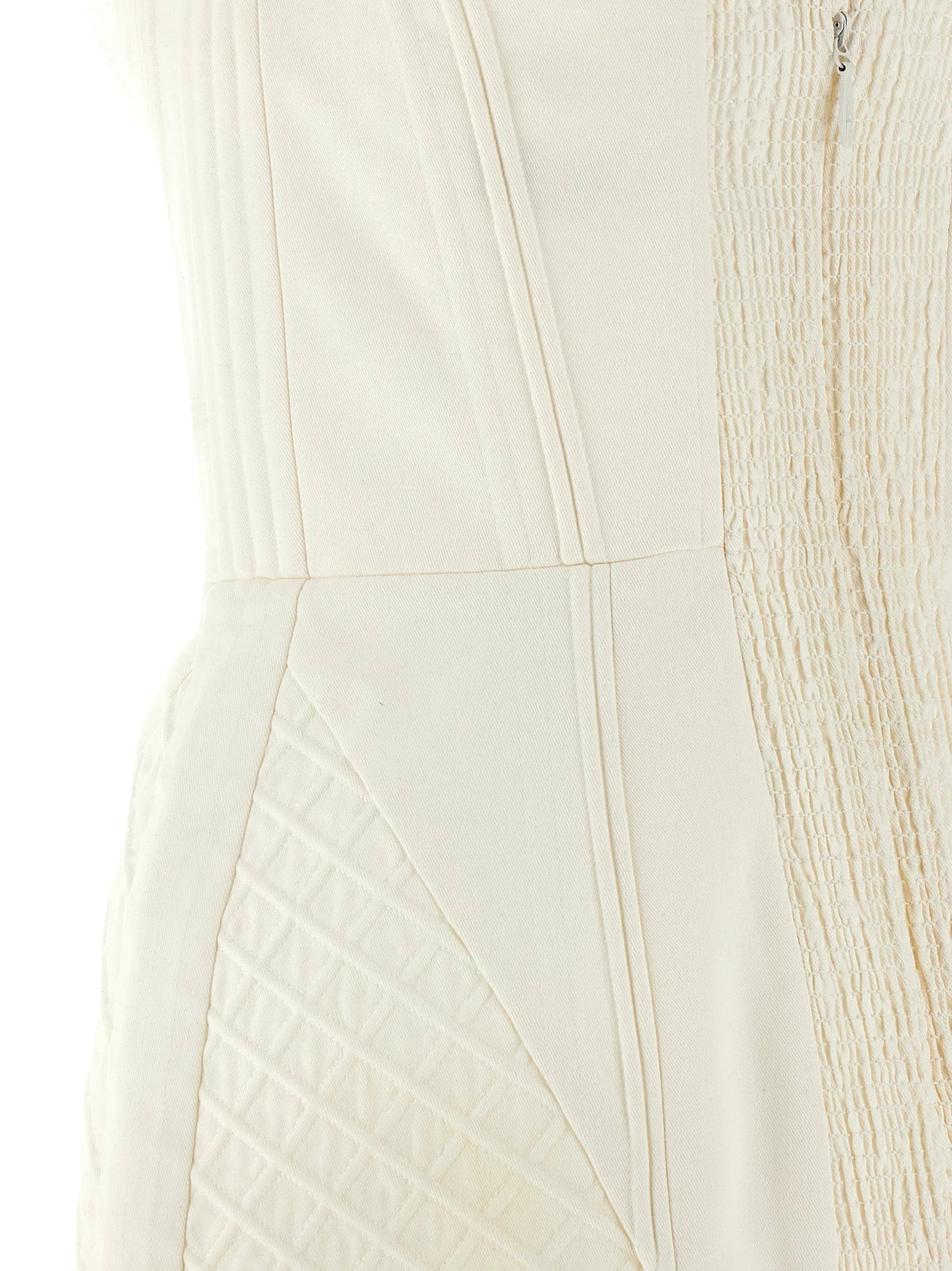Zimmermann White Cotton Short Dress - 2