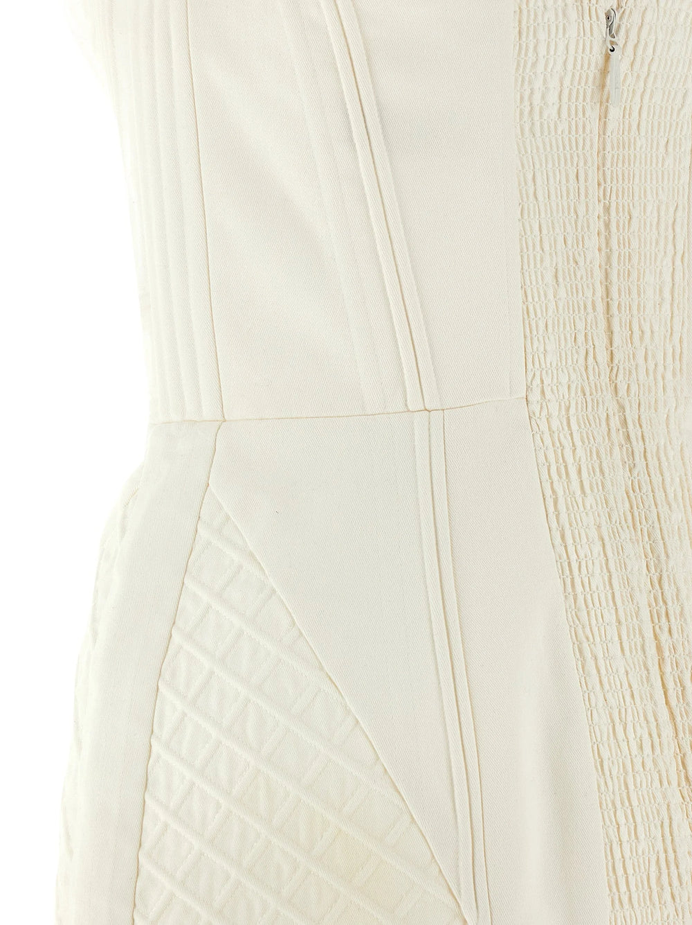 Zimmermann White Cotton Short Dress - 2