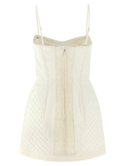 Zimmermann White Cotton Short Dress - 2