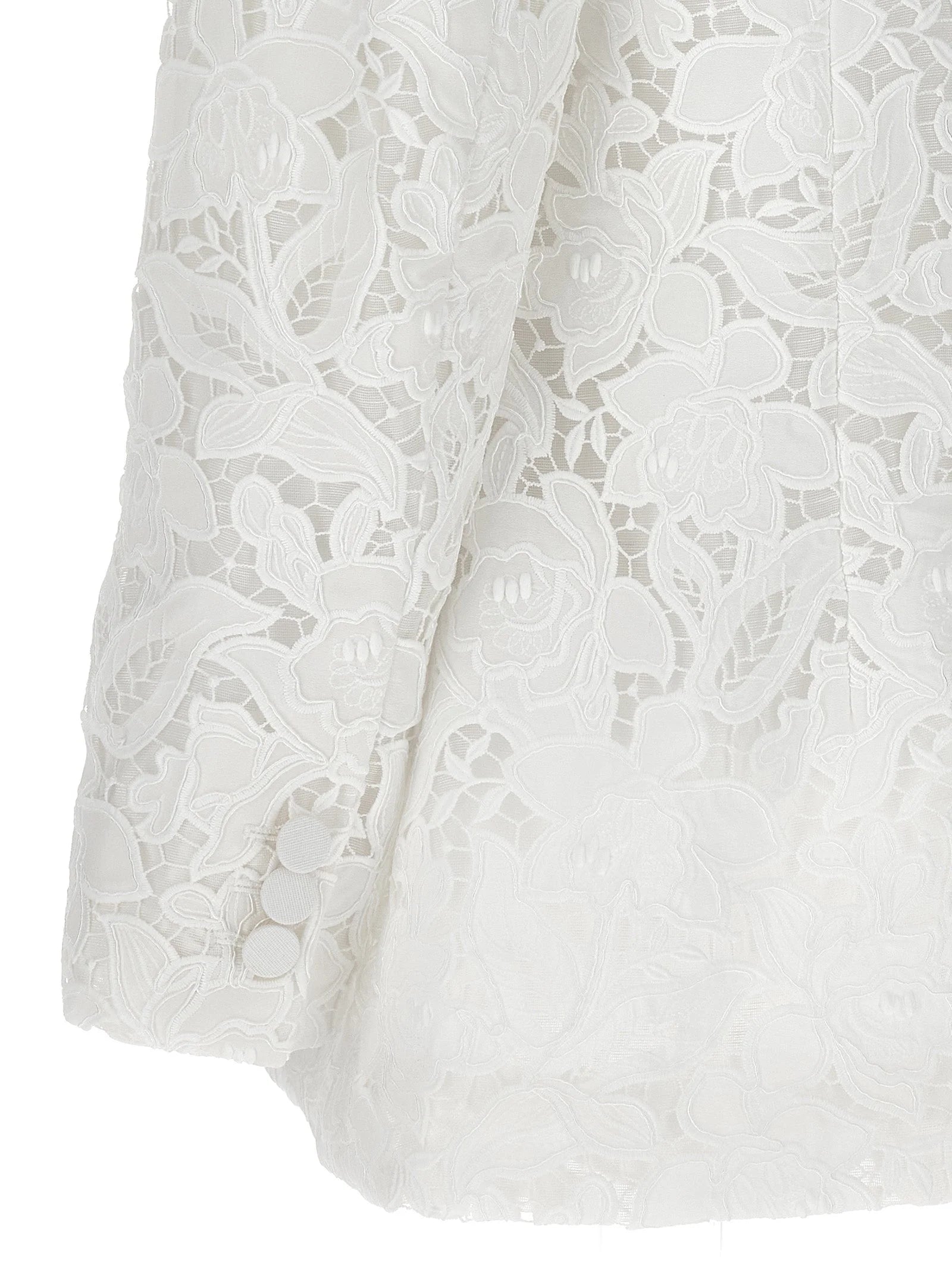 Zimmermann White Polyester Blazer - 2